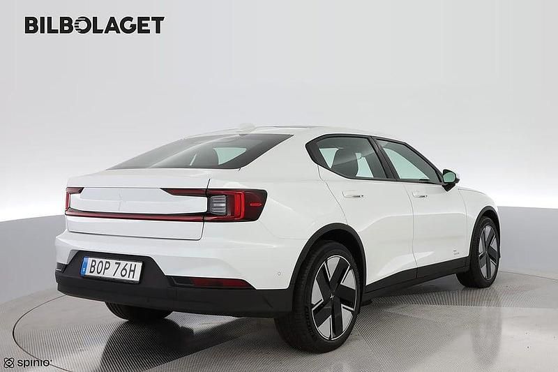 Ny Polestar 2 Plus 11 kW (15 HK) 2025 Vit Halvkombi