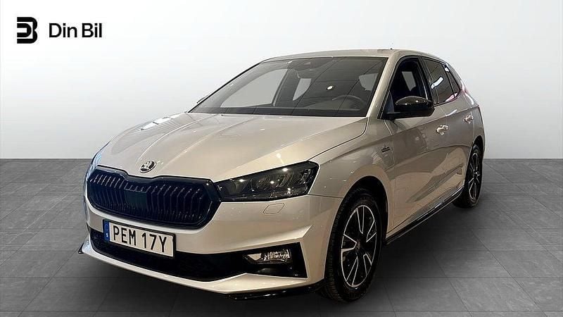 Begagnad Skoda Fabia Monte Carlo 150 HK (110 kW) 2025 Brilliant silver metallic Halvkombi