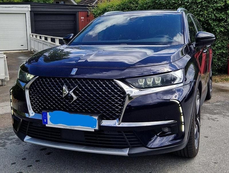Blå Begagnad 2019 DS Automobiles DS7 Crossback Rivoli SUV | 235 000 kr (Superpris) - Bild 1/4