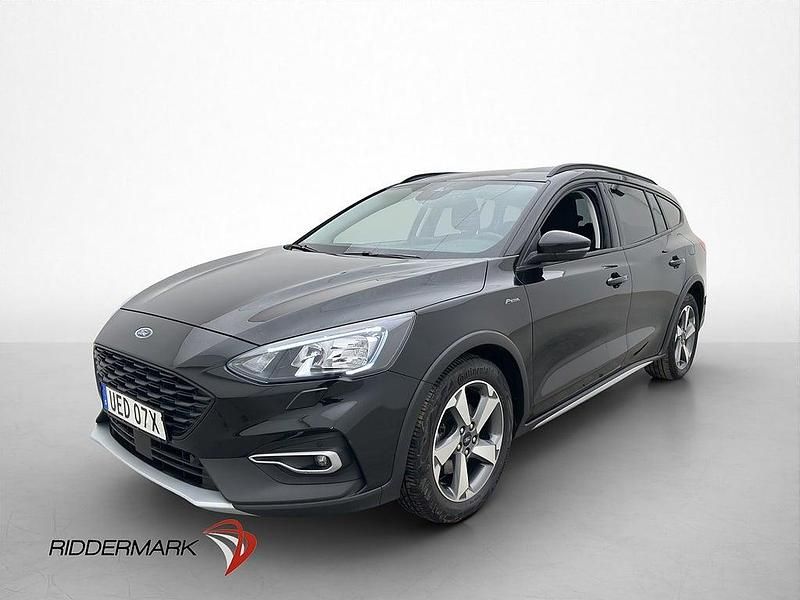 Begagnad Ford Focus Active 125 HK (91 kW) 2020 Svart Kombi