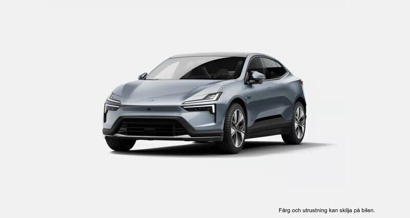 Ljusblå (blå) Ny 2025 Polestar 4 Long Range Single Motor SUV | 698 000 kr (Dyr) - Bild 1/3