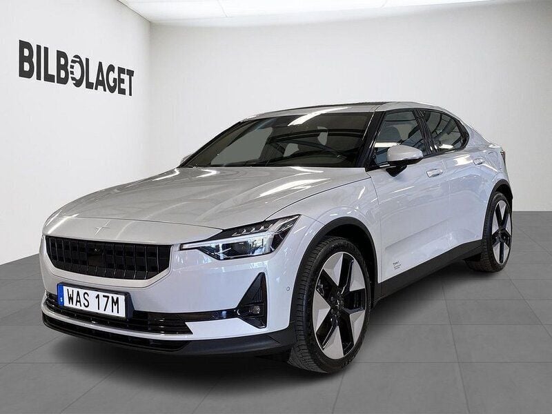 Silver Begagnad 2023 Polestar 2 Plus Sedan | 399 800 kr (Lite dyr) - Bild 1/4