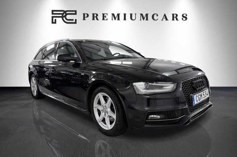 Svart Begagnad 2014 Audi A4 Proline Kombi | 109 900 kr (Marknadspris) - Bild 1/4