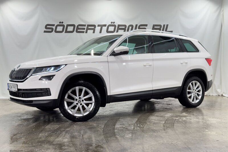 Vit Begagnad 2020 Skoda Kodiaq SUV | 294 900 kr (Marknadspris) - Bild 1/4