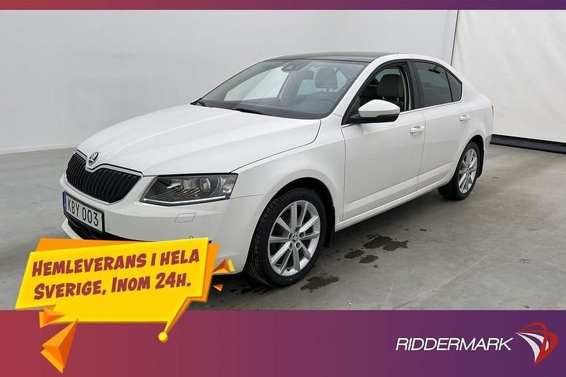 Begagnad Skoda Octavia 110 HK (80 kW) 2015 Vit Halvkombi
