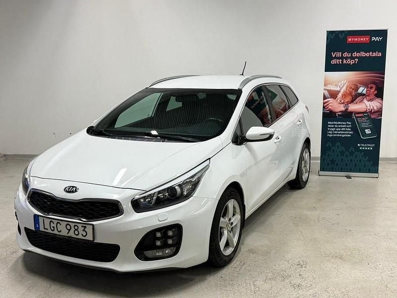 Begagnad Kia Ceed Sportswagon GT-Line 136 HK (100 kW) 2016 Vit Kombi