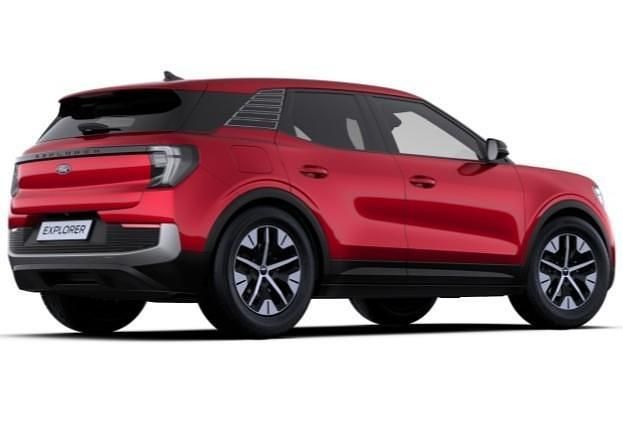 Begagnad Ford Explorer Extended Range 210 kW (286 HK) 2024 Lucid red metallic SUV