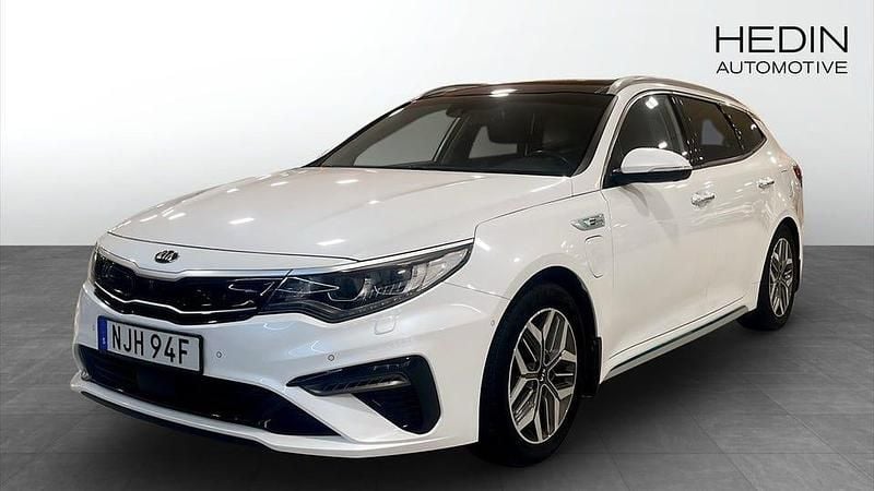 Vit Begagnad 2020 Kia Optima Advance Kombi | 225 000 kr - Bild 1/4