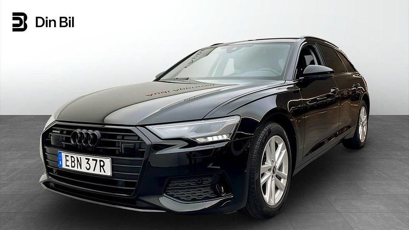 Svart Begagnad 2022 Audi A6 Sport Kombi | 394 000 kr (Marknadspris) - Bild 1/4