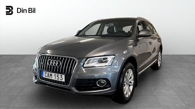 Grå Begagnad 2014 Audi Q5 SUV | 194 900 kr (Marknadspris) - Bild 1/4