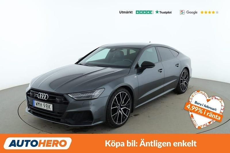 Begagnad Audi A7 Sportback 248 HK (182 kW) 2019 Grå Halvkombi
