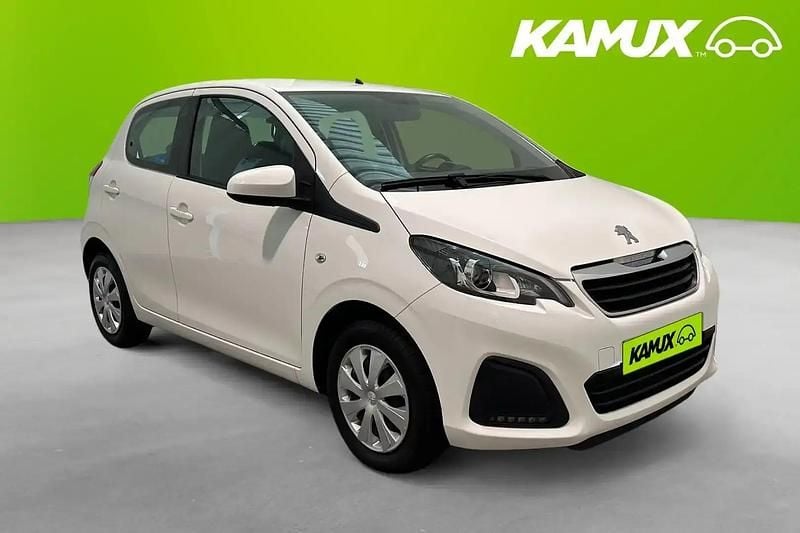 Vit Begagnad 2018 Peugeot 108 Halvkombi | 89 800 kr (Marknadspris) - Bild 1/4
