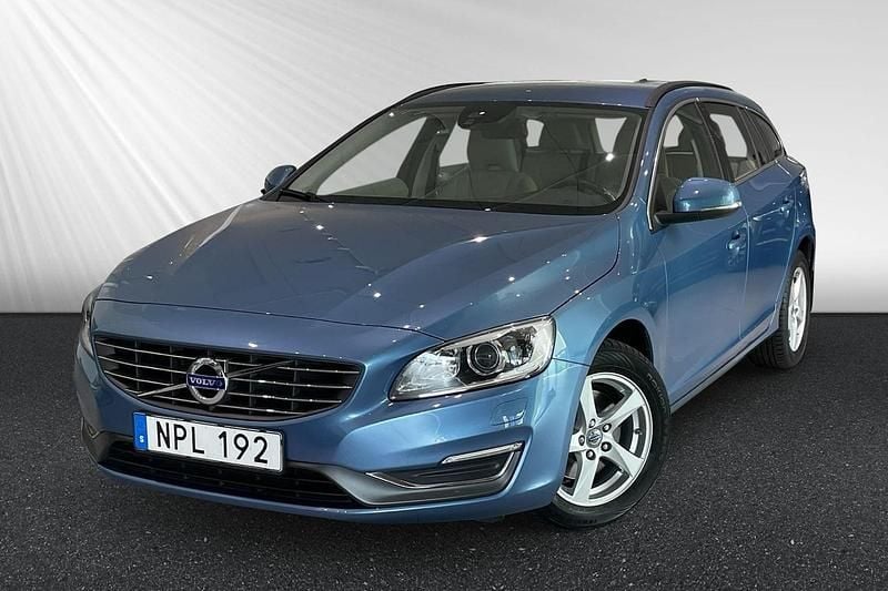 Blå Begagnad 2014 Volvo V60 Business Edition Kombi | 204 900 kr (Lite dyr) - Bild 1/4