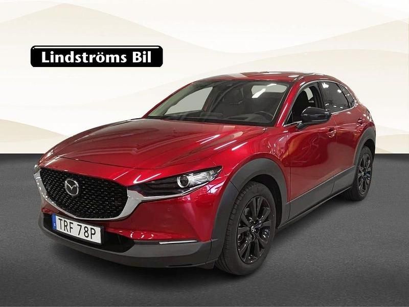 Röd Begagnad 2022 Mazda CX-30 SUV | 244 900 kr (Lite dyr) - Bild 1/3