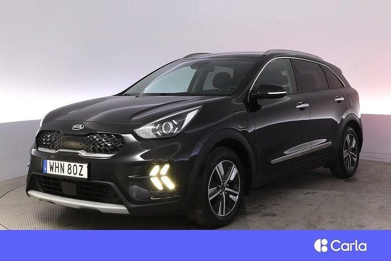Svart Begagnad 2019 Kia Niro Advance SUV | 193 900 kr - Bild 1/4