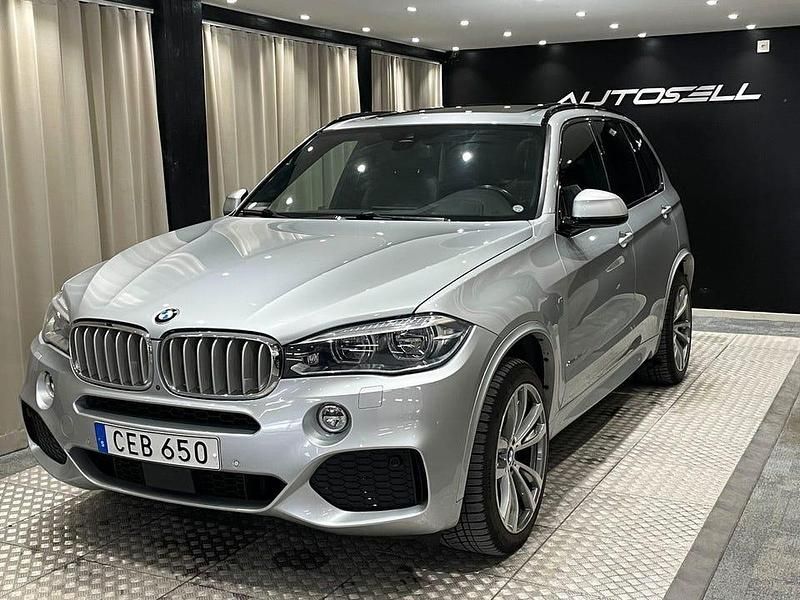 Begagnad BMW X5 M Sport 313 HK (230 kW) 2017 Silver SUV