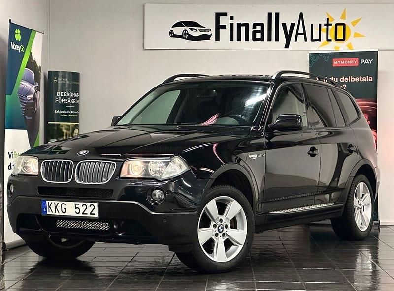 Svart Begagnad 2007 BMW X3 SUV | 79 900 kr (Marknadspris) - Bild 1/4