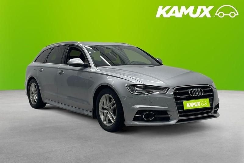 Silver/grå Begagnad 2018 Audi A6 S-Line Kombi | 229 800 kr (Marknadspris) - Bild 1/4