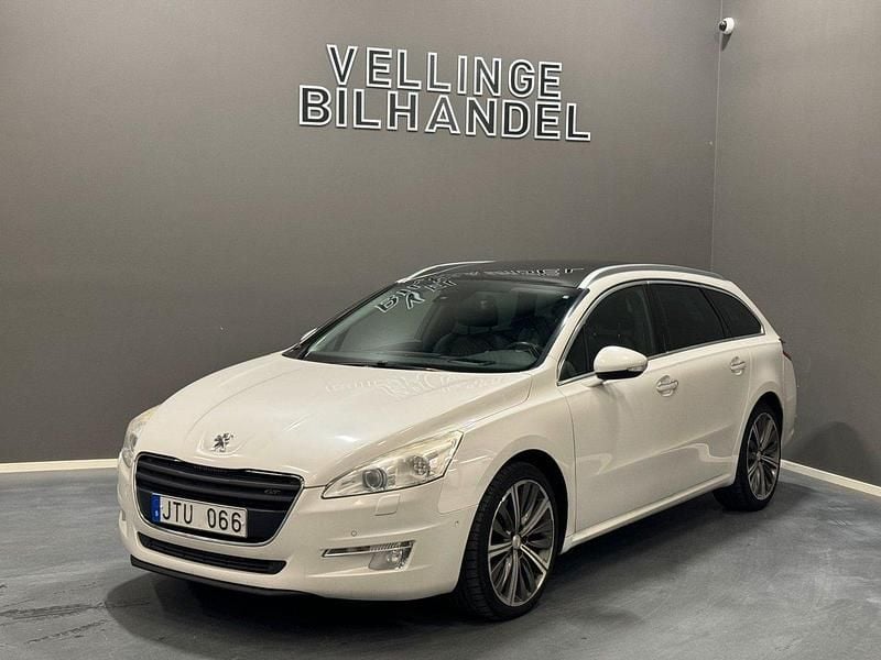 Vit Begagnad 2012 Peugeot 508 GT Kombi | 54 900 kr (Marknadspris) - Bild 1/4