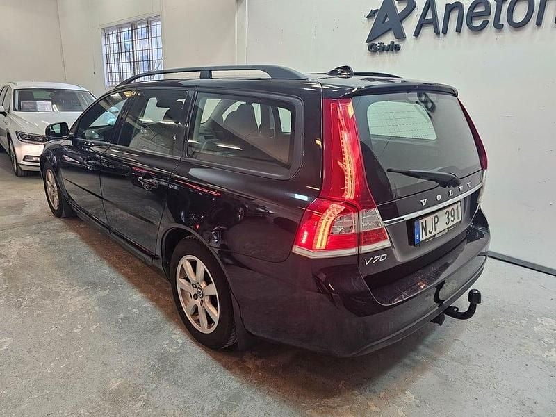 Begagnad Volvo V70 Kinetic 116 HK (85 kW) 2013 Svart Kombi