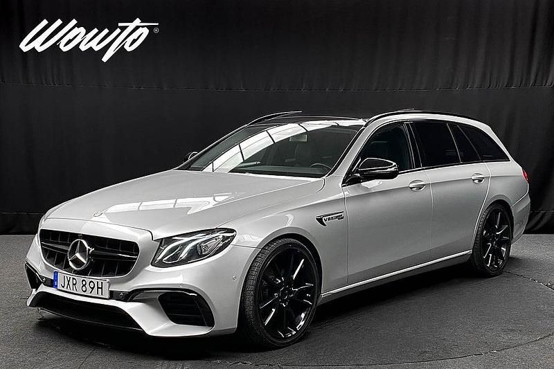 Begagnad Mercedes E220 AMG 194 HK (142 kW) 2017 Silver Kombi