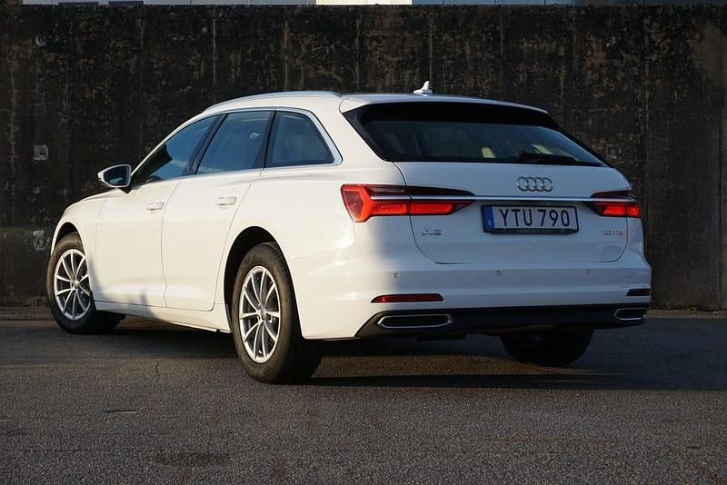 Begagnad Audi A6 204 HK (150 kW) 2018 Vit Kombi