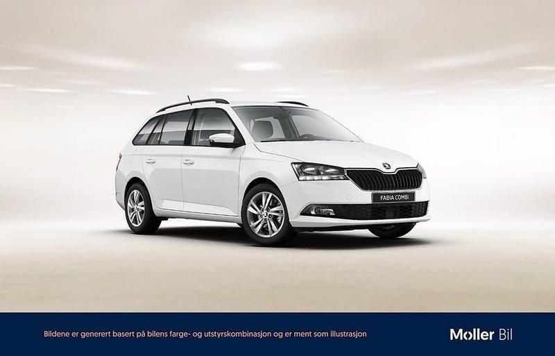 Begagnad Skoda Fabia 95 HK (69 kW) 2019 Vit Kombi