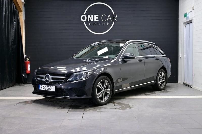 Begagnad Mercedes C220 194 HK (142 kW) 2020 Grå Sedan