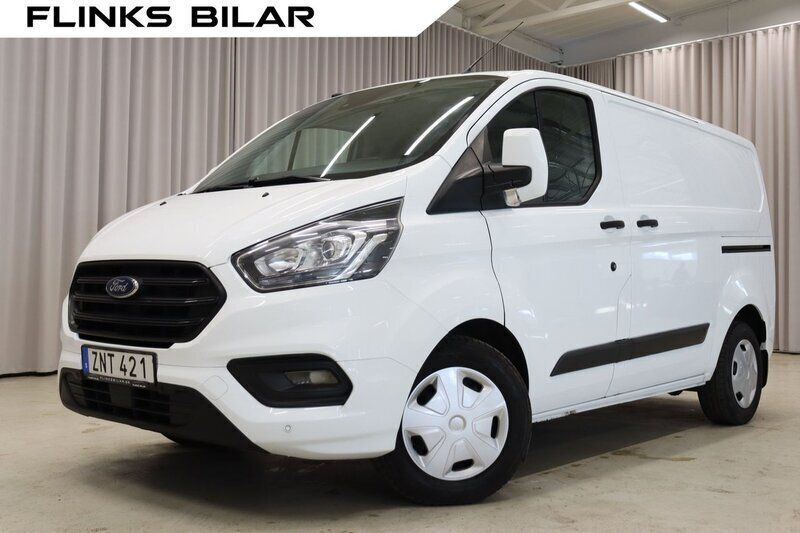 Vit (frozen white) Begagnad 2018 Ford Transit Custom Van | 174 900 kr (Marknadspris) - Bild 1/4