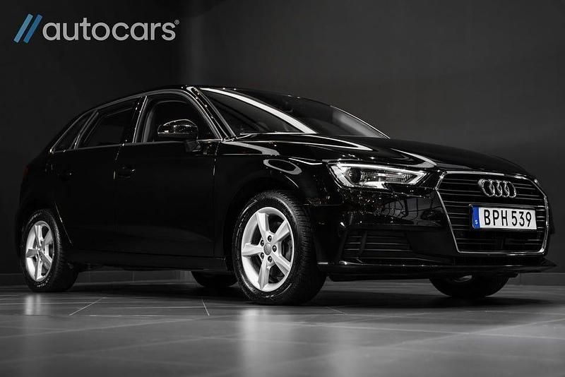 Begagnad Audi A3 150 HK (110 kW) 2020 Svart Sedan