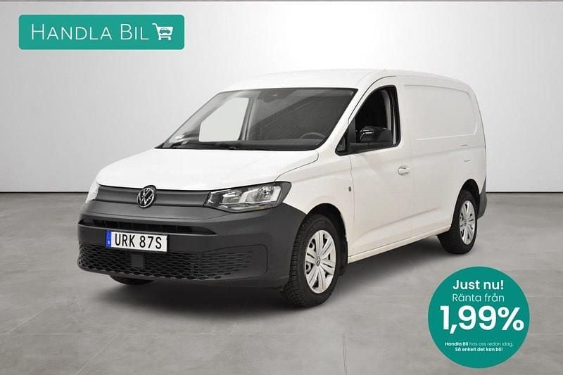 Vit Begagnad 2022 VW Caddy Maxi Minibuss | 289 900 kr (Bra pris) - Bild 1/3