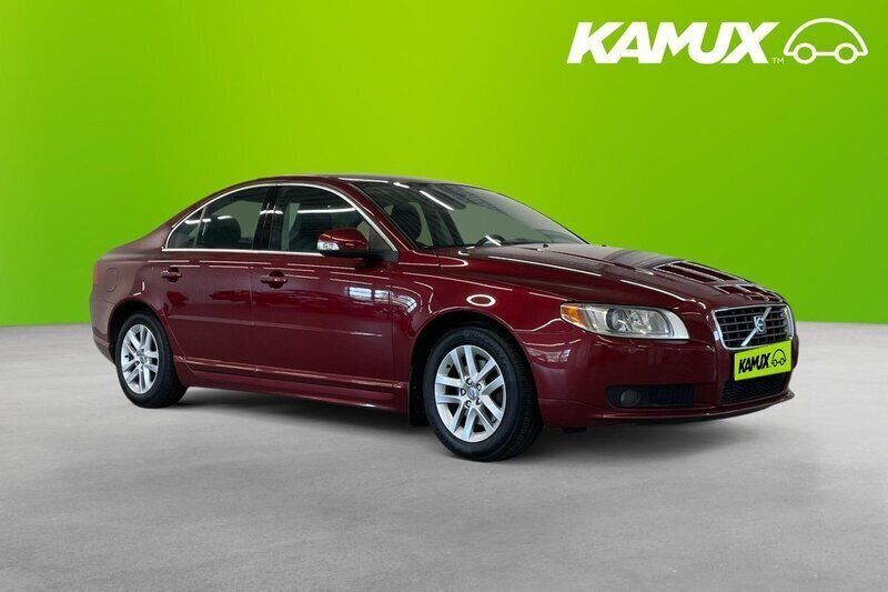 Röd Begagnad 2007 Volvo S80 Summum Sedan | 57 800 kr (Lite dyr) - Bild 1/4