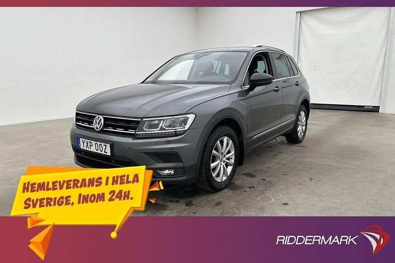 Grå Begagnad 2019 VW Tiguan SUV | 239 800 kr (Marknadspris) - Bild 1/3