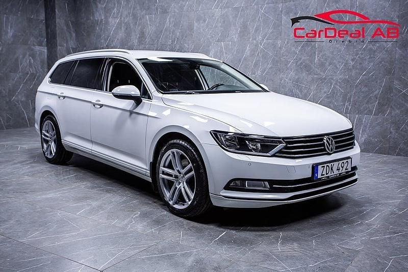 Begagnad VW Passat 150 HK (110 kW) 2017 Vit Kombi