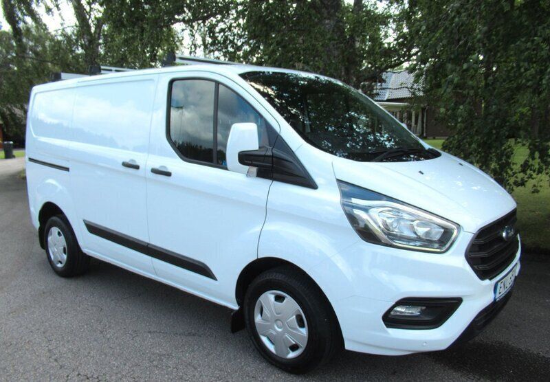 Vit Begagnad 2020 Ford Transit Custom Van | 179 000 kr (Marknadspris) - Bild 1/4