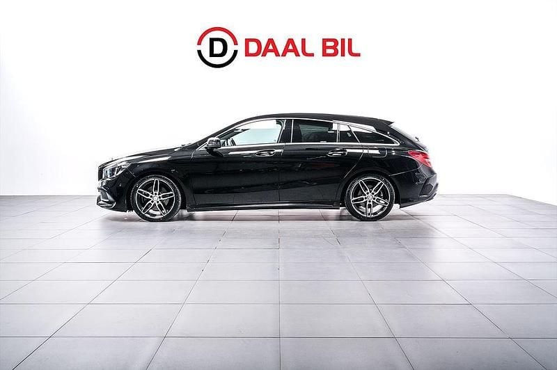 Svart Begagnad 2017 Mercedes CLA220 Shooting Brake Kombi | 244 700 kr (Marknadspris) - Bild 1/4