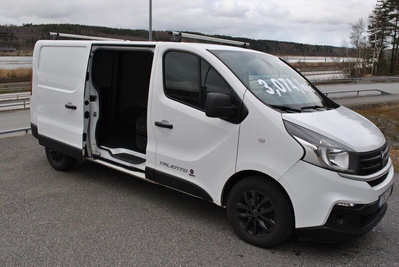 Vit Begagnad 2019 Fiat Talento Van | 147 000 kr (Marknadspris) - Bild 1/4