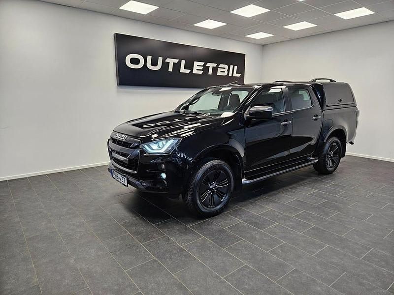 Svart Begagnad 2021 Isuzu D-Max Pickup | 419 000 kr (Bra pris) - Bild 1/4