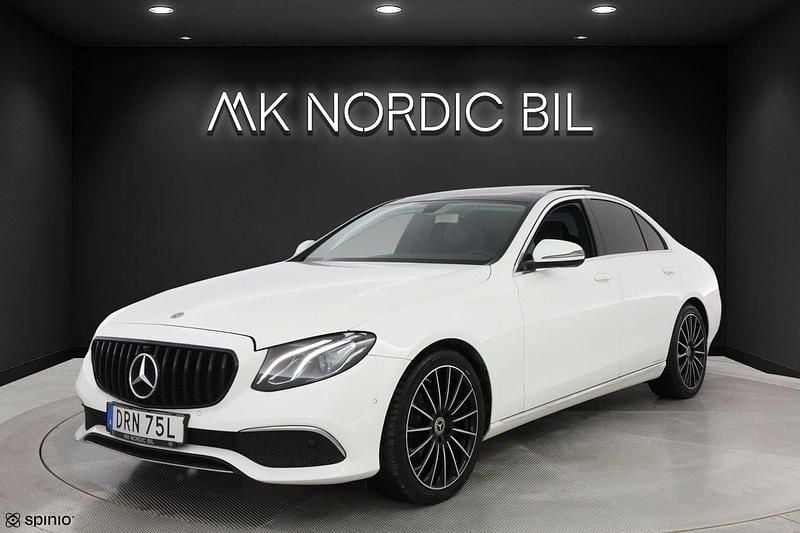 Vit Begagnad 2019 Mercedes E200 Sedan | 315 000 kr (Dyr) - Bild 1/4
