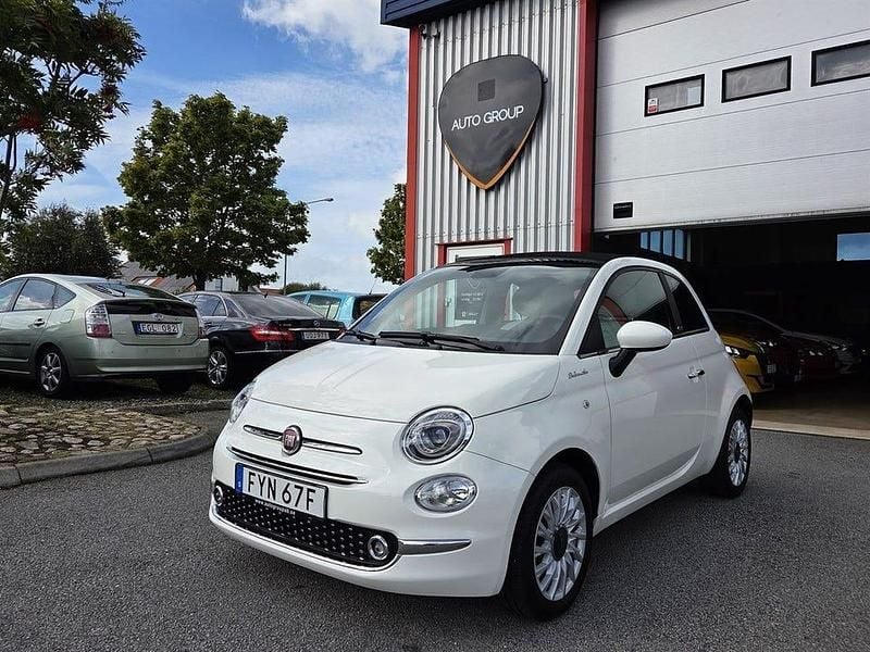 Vit Begagnad 2022 Fiat 500C Lounge Cab | 149 900 kr (Lite dyr) - Bild 1/4