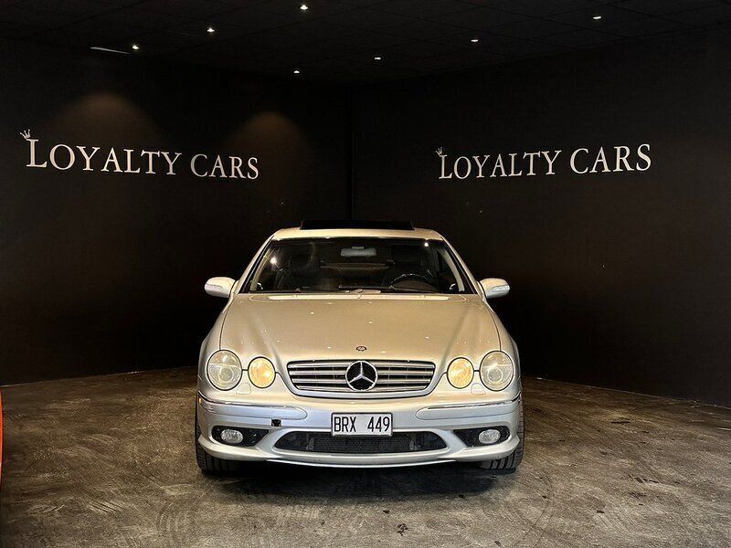 Begagnad Mercedes CL55 AMG AMG 501 HK (368 kW) 2003 Silver Sportkupé