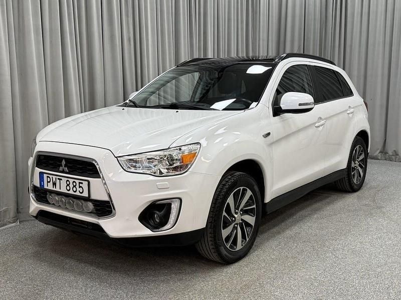 Begagnad Mitsubishi ASX 150 HK (110 kW) 2015 Vit SUV