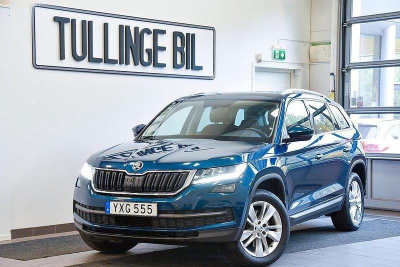 Blå Begagnad 2017 Skoda Kodiaq SUV | 249 900 kr (Marknadspris) - Bild 1/4