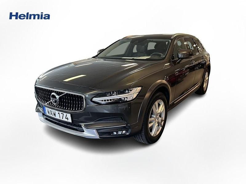 Mörkgrå (grå) Begagnad 2018 Volvo V90 CC Business Edition Kombi | 364 900 kr (Marknadspris) - Bild 1/4