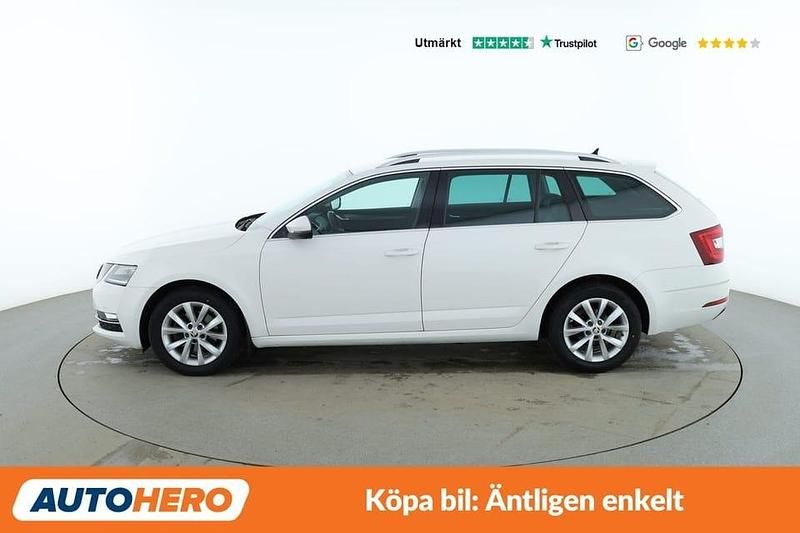 Begagnad Skoda Octavia Style 151 HK (111 kW) 2019 Vit Kombi