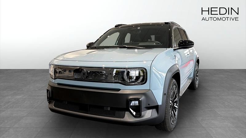 Blå (blue) Ny 2025 Renault 4 E-Tech Iconic SUV | 471 900 kr - Bild 1/4