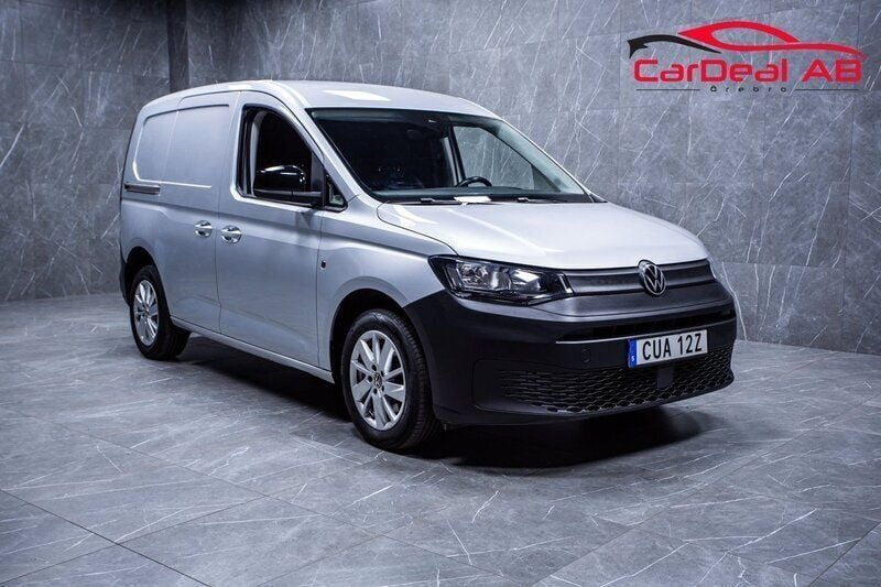 Silver Begagnad 2022 VW Caddy Minibuss | 204 800 kr (Superpris) - Bild 1/4