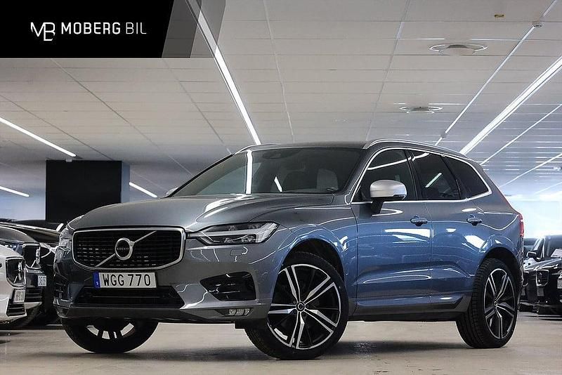 Begagnad Volvo XC60 R-Design 250 HK (183 kW) 2018 Grå SUV