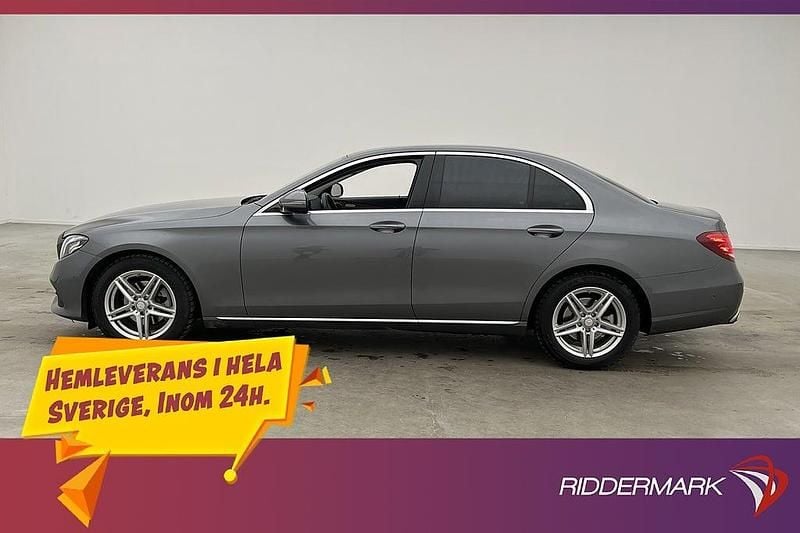 Grå Begagnad 2016 Mercedes E220 Sedan | 259 900 kr (Bra pris) - Bild 1/3
