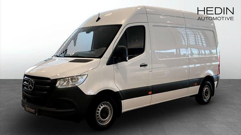 Vit Begagnad 2022 Mercedes Sprinter Van | 437 375 kr - Bild 1/4